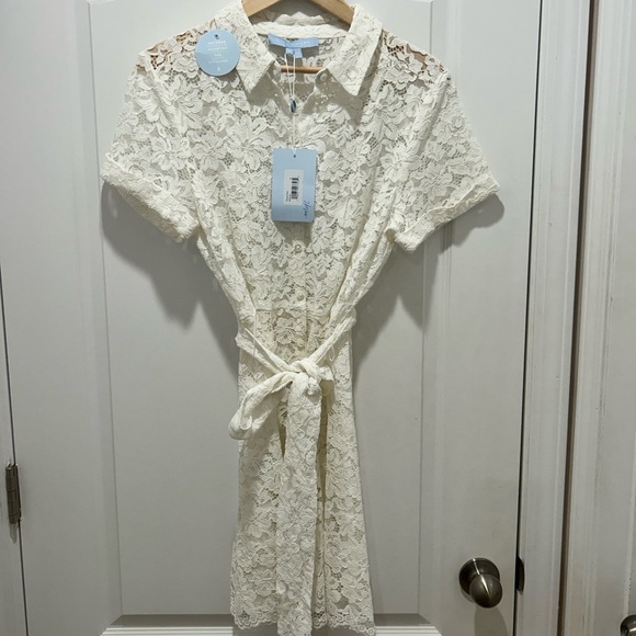 Hill House Dresses & Skirts - Hill House Cream The Lace Laura Dress